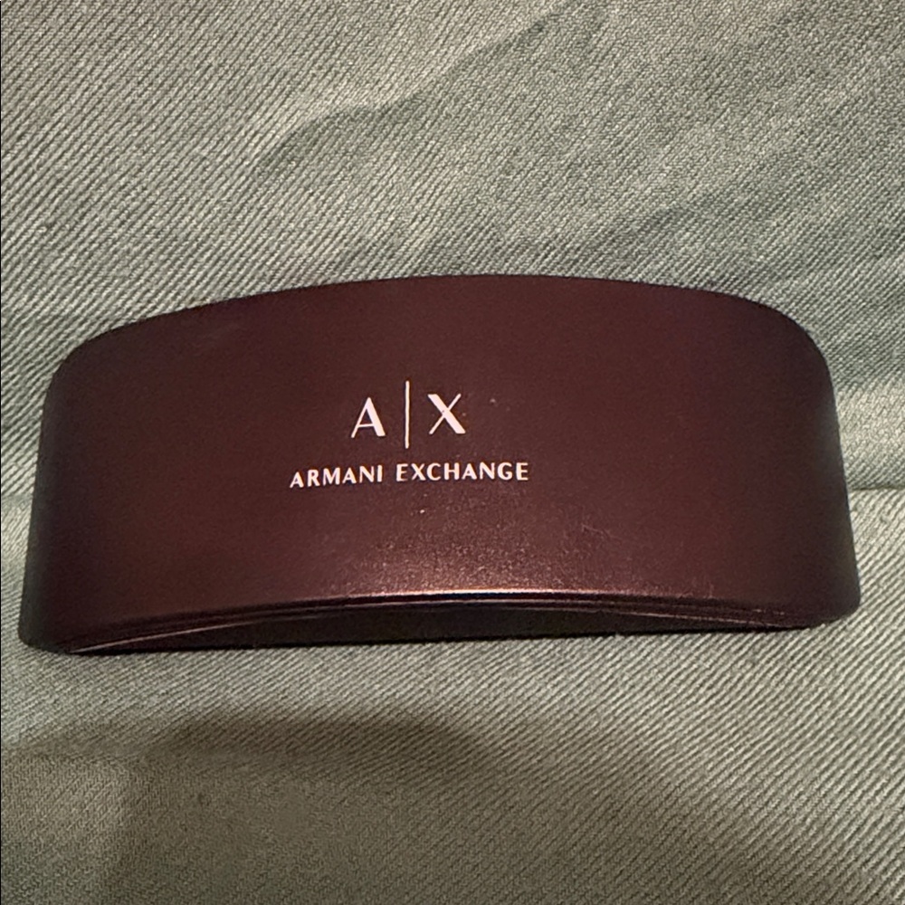 Armani Exchange Brown Sunglasses Case